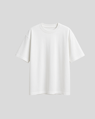 CAMISETA OVERSIZED 270GR BASICA BLANCA