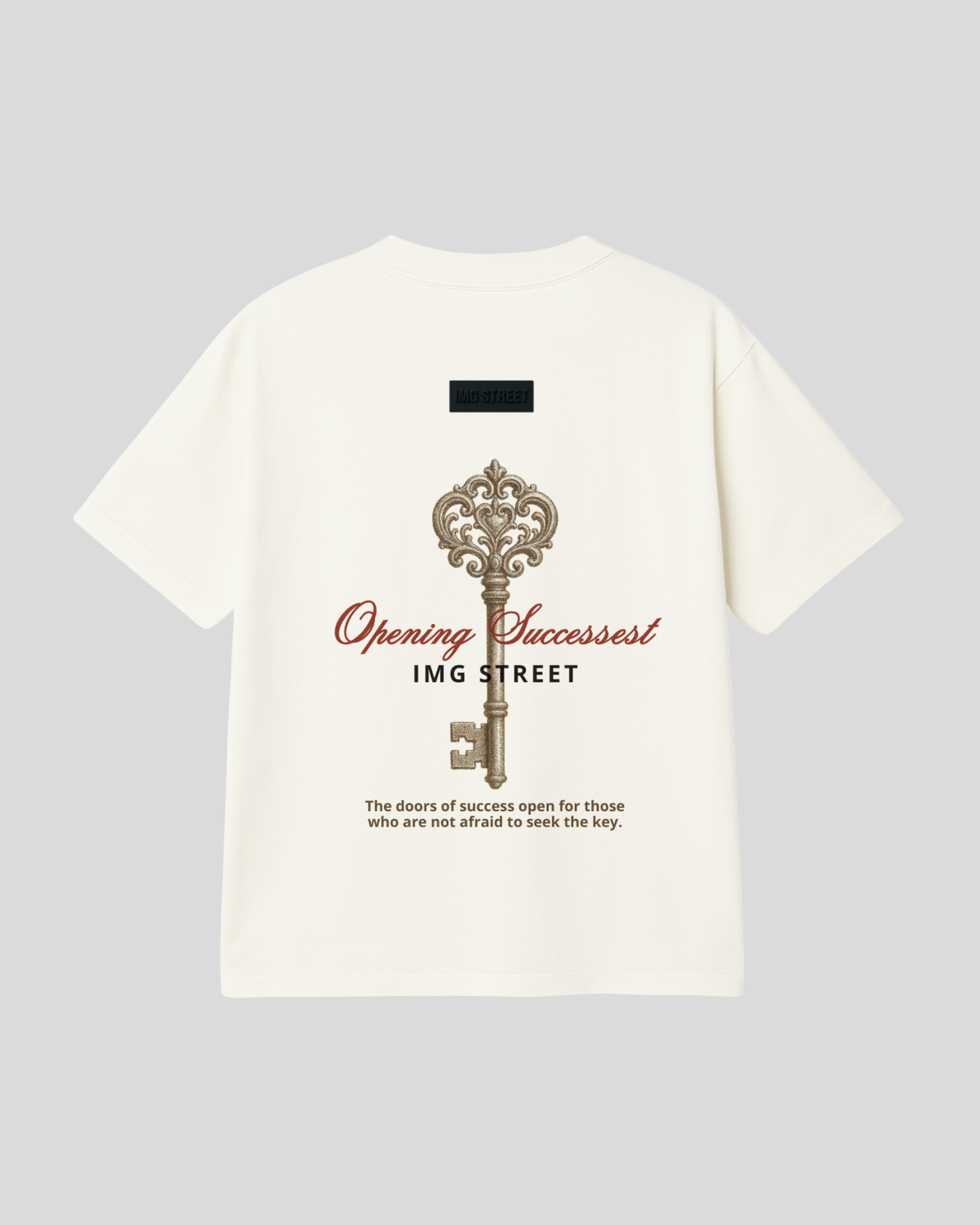 Camiseta Tradición White - Oversized 270gr