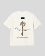 Camiseta Tradición White - Oversized 270gr