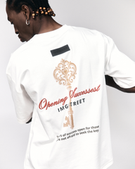 Camiseta Tradición White - Oversized 270gr