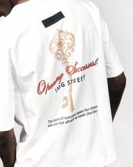 Camiseta Tradición White - Oversized 270gr
