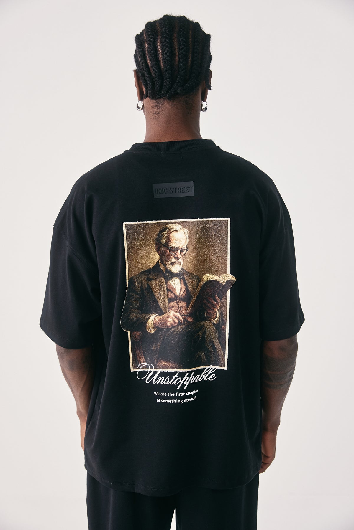 Camiseta Legado Black - Diseño Exclusivo 270gr