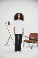 CAMISETA OVERSIZED 210GR BASICA BLANCA