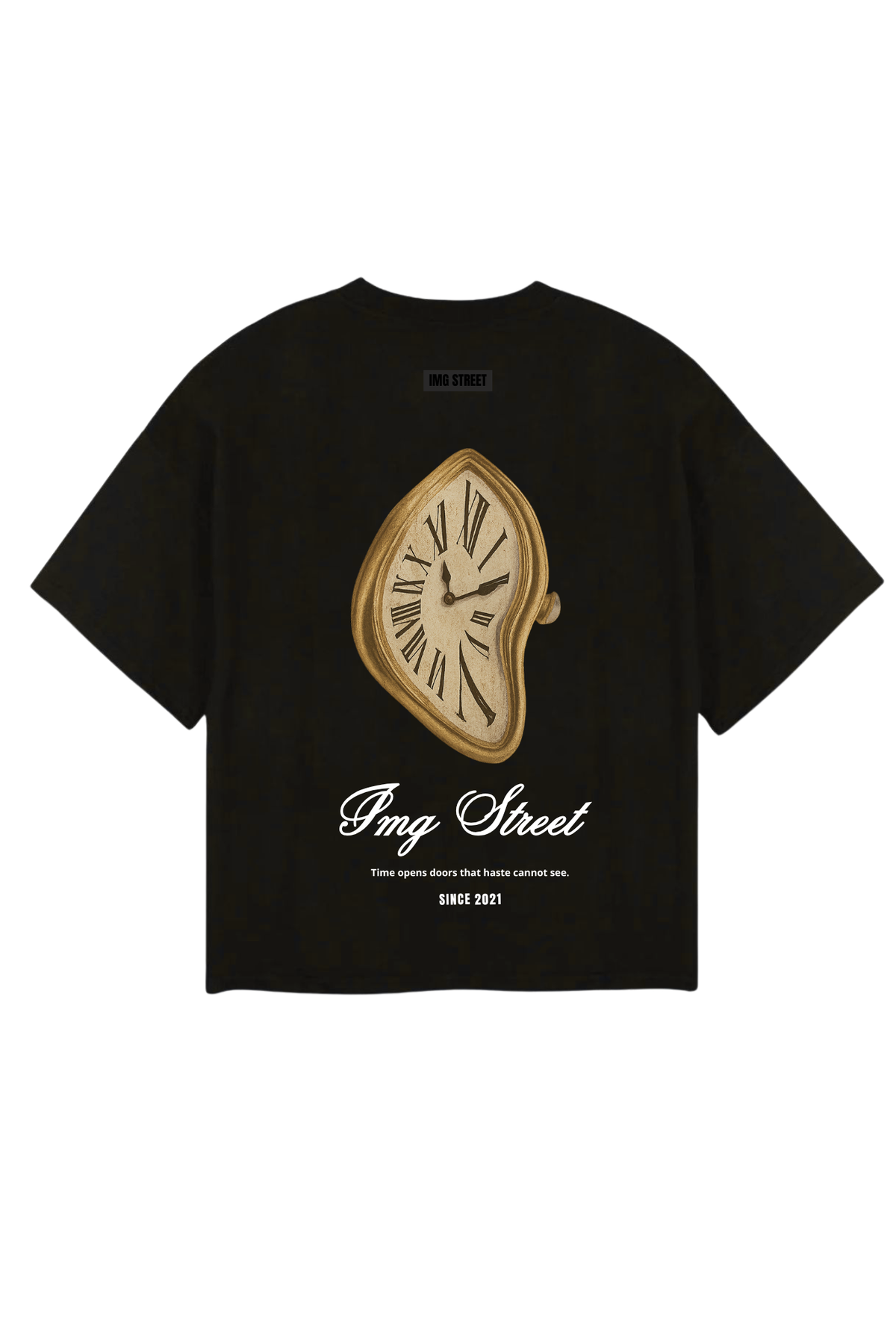 Camiseta Clock black