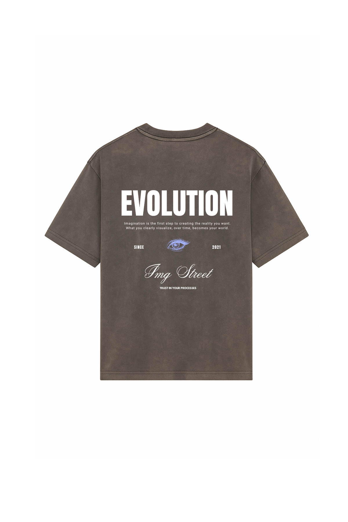 Camiseta Basic Evolution Acid wash