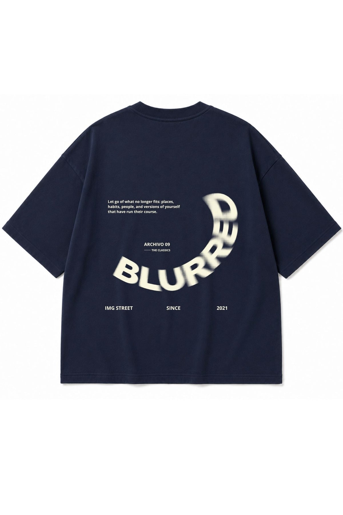 PRE ORDEN - Camiseta Blurred  Blue