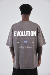 Camiseta Basic Evolution Acid wash
