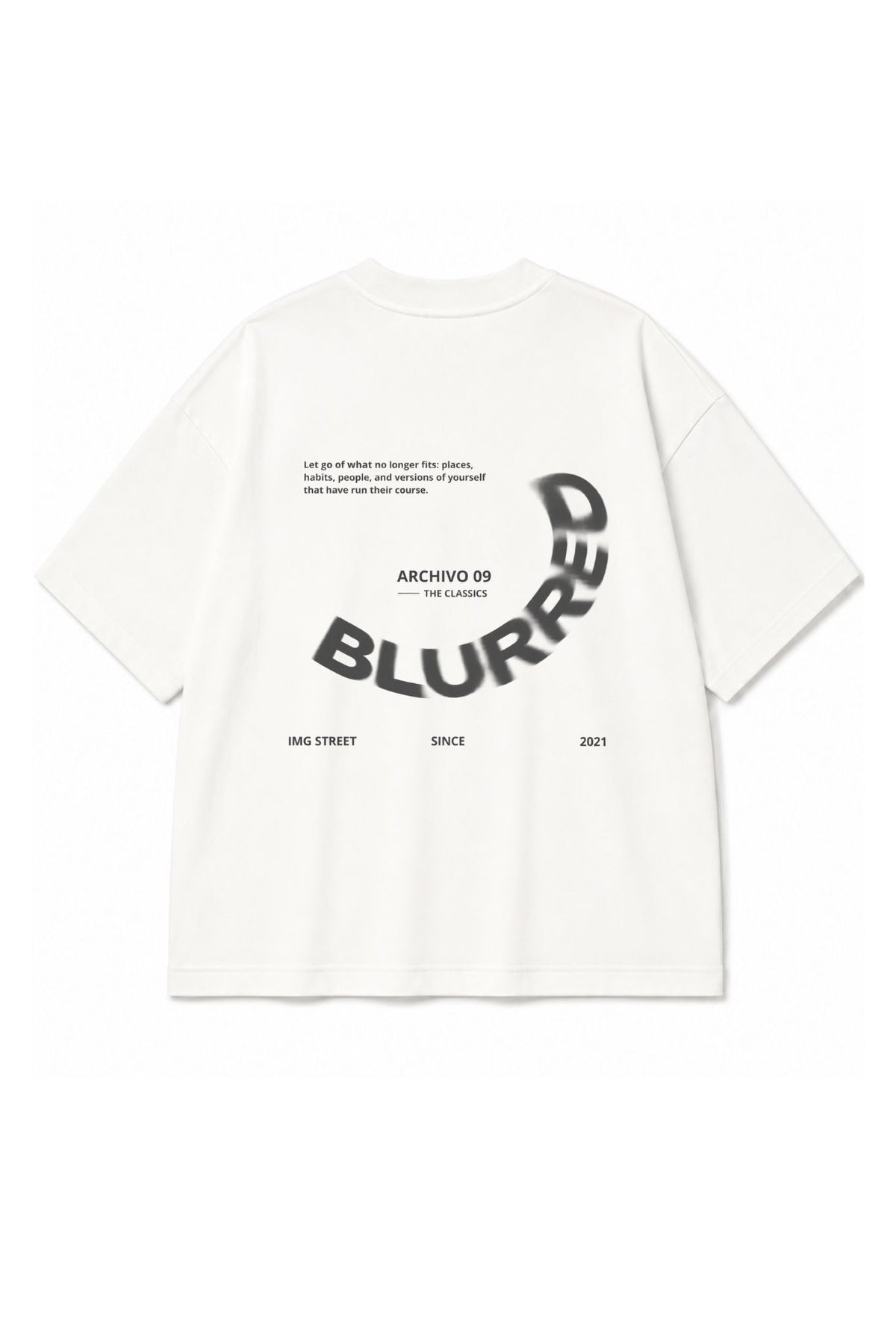 PRE ORDEN - Camiseta Blurred  Withe