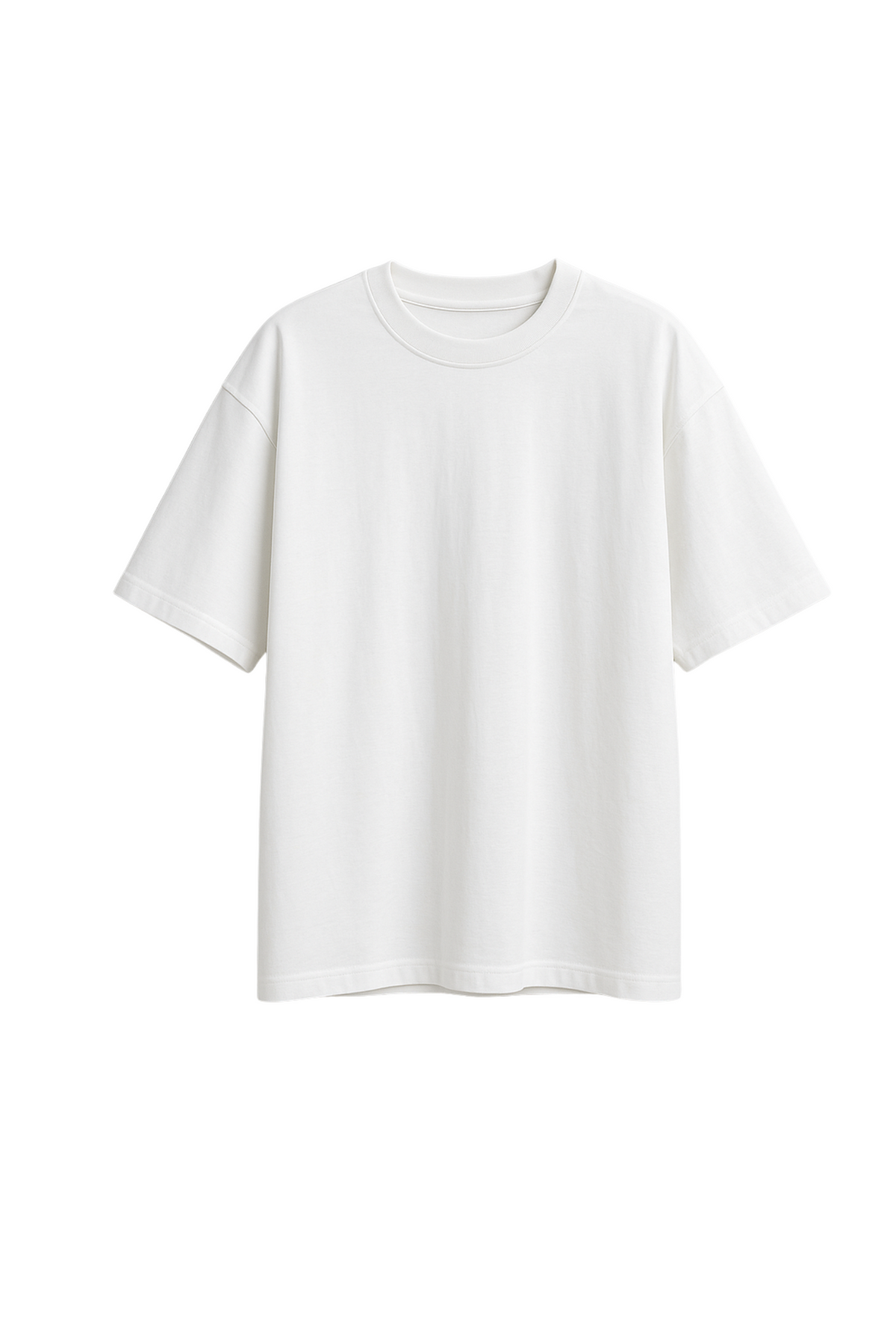 CAMISETA OVERSIZED 270GR BASICA BLANCA