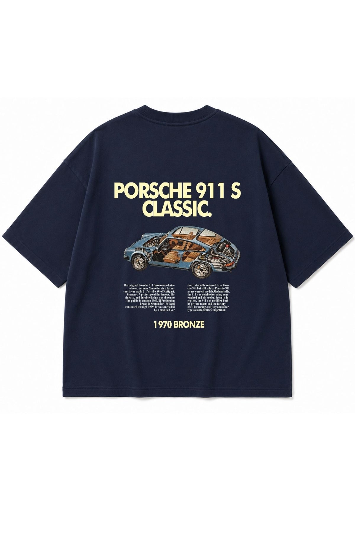 PRE ORDEN - Camiseta PORSCHE  BLUE