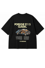 PRE ORDEN - Camiseta PORSCHE  BLACK
