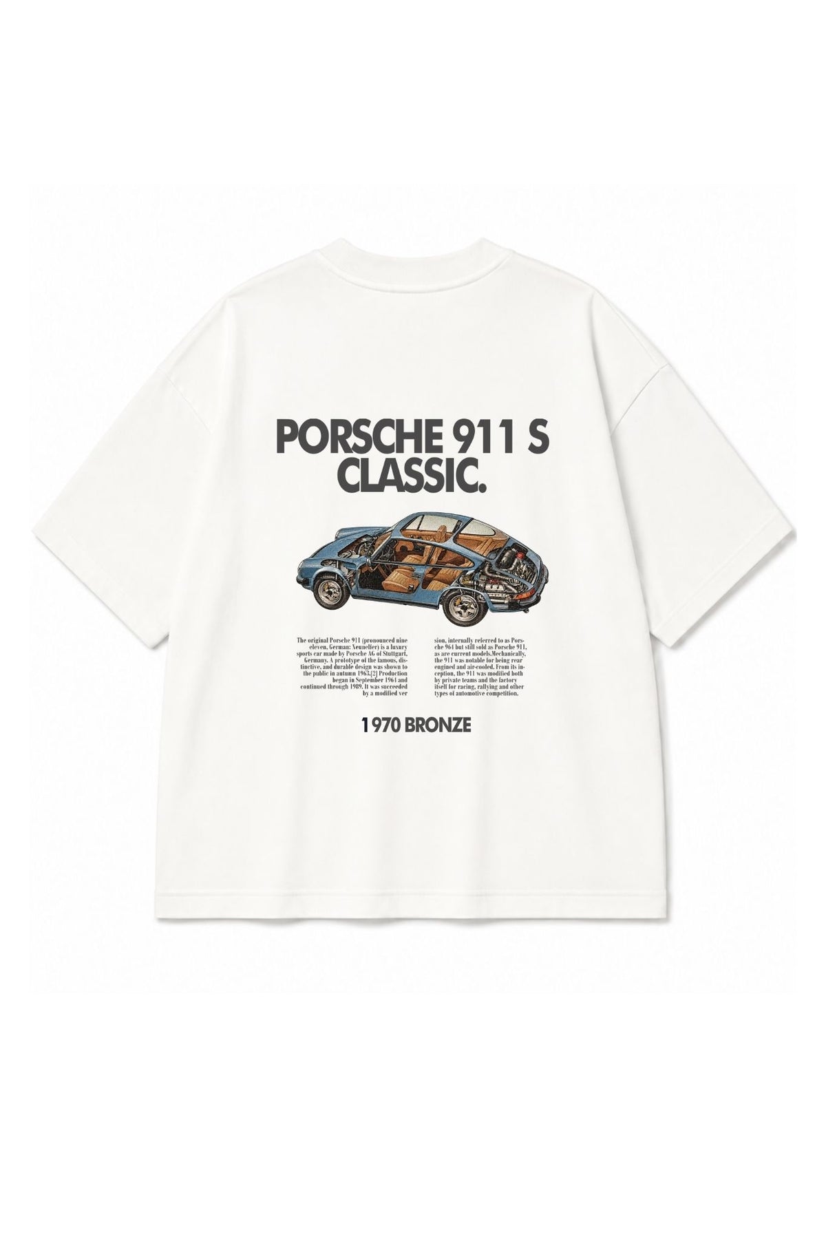 PRE ORDEN - Camiseta PORSCHE  Withe